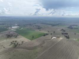 Drone flyover of piggery - Captured at Golden Grove Piggery, Young NSW Australia.