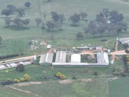 Drone flyover of piggery - Captured at Wonga Piggery, Barwang NSW Australia.