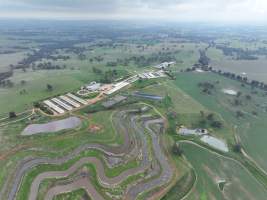 Drone flyover of piggery - Captured at Wonga Piggery, Barwang NSW Australia.