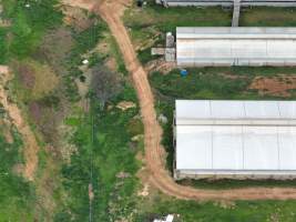 Drone flyover of piggery - Captured at Golden Grove Piggery, Young NSW Australia.