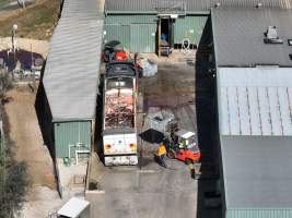 Drone flyover of slaughterhouse - Captured at Game Meats Company Slaughterhouse, Eurobin VIC Australia.
