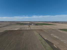 Drone flyover of piggery - Captured at Van der Drift & Sons Piggery, Macorna VIC Australia.