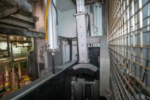 Inside the knockbox - Captured at Greenmountain Food Processing, Coominya QLD Australia.
