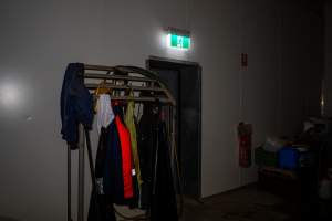 Worker uniforms - Captured at Tinder Creek Duck Abattoir, Tennyson NSW Australia.