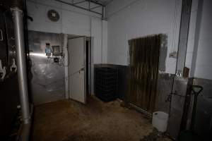 Entrance to kill room - Captured at E.T Chicken Processing, Llandilo NSW Australia.