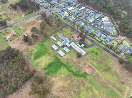 Drone photo of slaughterhouse - Captured at E.T Chicken Processing, Llandilo NSW Australia.