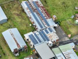 Drone photo of slaughterhouse - Captured at E.T Chicken Processing, Llandilo NSW Australia.