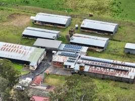 Drone photo of slaughterhouse - Captured at E.T Chicken Processing, Llandilo NSW Australia.