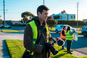 Melbourne Chicken Save Vigil - April 2025 - Memorial vigil in loving memory of Liz Dealey founder of Melbourne Chicken Save and Melbourne Chicken Rescue. - Captured at La Ionica Poultry, Thomastown VIC Australia.