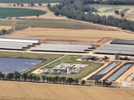 Drone flyover of Moxey Dairy - Moxey Farms is the first and largest property operated by Australian Fresh Milk Holdings (AFMH). It is also the largest single-site dairy in the country, housing and milking thousands of cows across nine freestall barns and three milking parlours, plus a maternity shed, feed centre and hospital. AFMH is the country’s biggest dairy farming operator.
At any given time, Moxey Dairy houses 11,000 cows and is milking 5,500 of those cows each day, producing 40 litres of milk per cow per day. Annually, the farm produces 80 million litres of milk, or 220,000 litres per day.
- Captured at Moxey Dairy, Paytens Bridge NSW Australia.