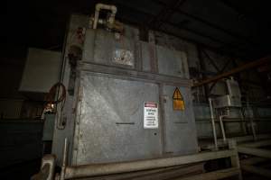 Gas Chamber - Photo of the gas chamber at Cowra Meat Processors - Captured at Cowra Meat Processors, Cowra NSW Australia.