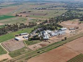 Drone flyover of slaughterhouse - Captured at Cowra Meat Processors, Cowra NSW Australia.