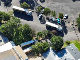 Drone flyover of slaughterhouse - Captured at Cowra Meat Processors, Cowra NSW Australia.