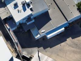 Drone flyover of slaughterhouse - Captured at Cowra Meat Processors, Cowra NSW Australia.