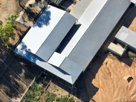 Drone flyover of slaughterhouse - Captured at Cowra Meat Processors, Cowra NSW Australia.