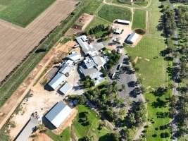 Drone flyover of slaughterhouse - Captured at Cowra Meat Processors, Cowra NSW Australia.