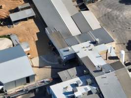 Drone flyover of slaughterhouse - Captured at Cowra Meat Processors, Cowra NSW Australia.