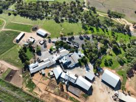 Drone flyover of slaughterhouse - Captured at Cowra Meat Processors, Cowra NSW Australia.