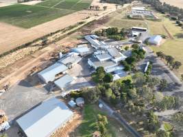 Drone flyover of slaughterhouse - Captured at Cowra Meat Processors, Cowra NSW Australia.