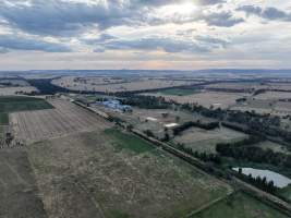 Drone flyover of slaughterhouse - Captured at Cowra Meat Processors, Cowra NSW Australia.