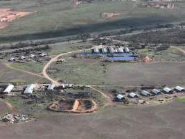 Drone flyover of piggery - default - Captured at Andgar Piggery, Dublin SA Australia.