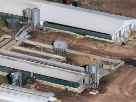 Drone flyover of piggery - Captured at Andgar Piggery, Dublin SA Australia.