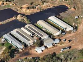 Drone flyover of piggery - Captured at Andgar Piggery, Dublin SA Australia.