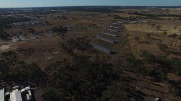 Drone flyover of hatchery - Captured at SBA Hatchery, Bagshot VIC Australia.