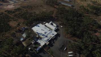 Drone flyover of hatchery - Captured at SBA Hatchery, Bagshot VIC Australia.