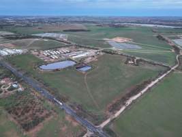 Drone flyover of piggery - Captured at Finniss Park Piggery, Mannum SA Australia.