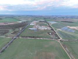 Drone flyover of piggery - Captured at Finniss Park Piggery, Mannum SA Australia.
