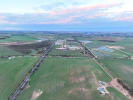 Drone - 2025 - Photos from a drone flyover of Finniss Park Piggery. - Captured at Finniss Park Piggery, Mannum SA Australia.