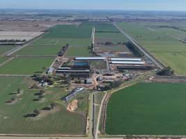 Drone - Dairy factory farm - Drone photos of Kenara Dairy, a dairy factory farm in Blighty, NSW. - Captured at Kenara Dairy - Riverina Fresh, Blighty NSW Australia.