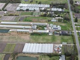Drone flyover - Drone flyover of South Gippsland Eggs - Captured at South Gippsland Eggs, Devon Meadows VIC Australia.