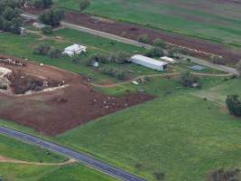 Tripe T Farms Drone flyover - Drone flyover of Triple T Farms dairy, supplier to La Casa Del Formaggio - Captured at Triple T Farms - La Casa Del Formaggio, Jervois SA Australia.