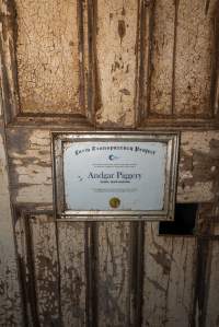 FTP Pig Industry Awards - 2025 - Farm Transparency Project awarded four Victorian piggeries the prize for Outstanding Cruelty to Pigs. Anonymous activists downloaded the certificates from the FTP website and hand-delivered them to the piggeries.
First Place - Andgar Piggery: Pigs drowning in their own waste; a pile of rotting corpses dumped in a pen inside one of the sheds, with live pigs stuck amongst them; large necrotic wounds; the list goes on. But Andgar wanted to be certain, to really make sure they clinched this award, and so last month, two sheds caught fire and around 350 pigs burned to death. - Captured at Andgar Piggery, Dublin SA Australia.