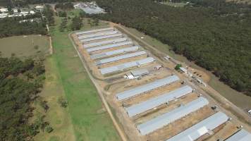 Drone flyover - Captured at Inghams Broiler Farm, Bargo NSW Australia.