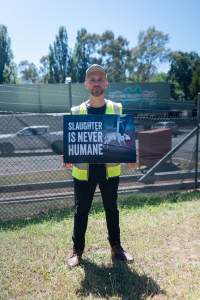 Game Meats Company Vigil 2026 - Images taken at vigil outside Game Meats Company slaughterhouse in February 2026.
- Captured at Game Meats Company Slaughterhouse, Eurobin VIC Australia.