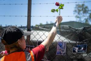 Game Meats Company Vigil 2026 - Images taken at vigil outside Game Meats Company slaughterhouse in February 2026. - Captured at Game Meats Company Slaughterhouse, Eurobin VIC Australia.