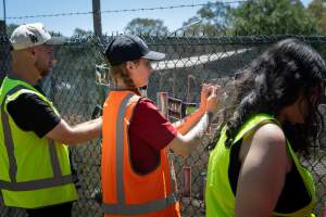 Game Meats Company Vigil 2026 - Images taken at vigil outside Game Meats Company slaughterhouse in February 2026. - Captured at Game Meats Company Slaughterhouse, Eurobin VIC Australia.