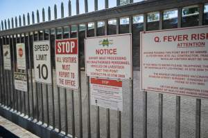 Game Meats Company Vigil 2026 - Images taken at vigil outside Game Meats Company slaughterhouse in February 2026. - Captured at Game Meats Company Slaughterhouse, Eurobin VIC Australia.