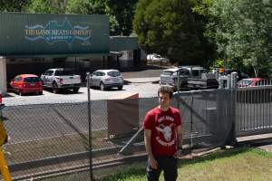 Game Meats Company Vigil 2026 - Images taken at vigil outside Game Meats Company slaughterhouse in February 2026. - Captured at Game Meats Company Slaughterhouse, Eurobin VIC Australia.