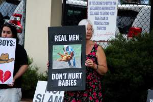 Protest outside of Queanbeyan Rodeo - Photos taken at a protest organised by Animal Liberation ACT and Animal Defenders Office outside of Queanbeyan Rodeo, where animals such as horse and cattle have been seen and recorded being chased, mistreated, and tormented. - Captured at NSW.