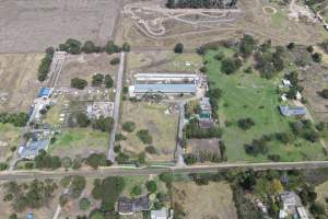 Drone Flyover - Captured at Veritas Vincit, Devon Meadows VIC Australia.