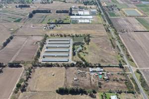 Drone Flyover - Captured at Unknown, Devon Meadows VIC Australia.