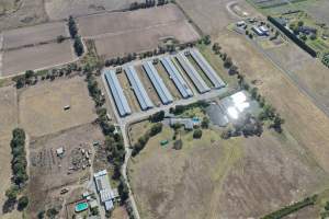 Drone Flyover - Captured at Unknown, Devon Meadows VIC Australia.
