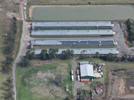 Drone Flyover - Captured at Broiler farm, Clyde VIC Australia.