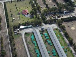Drone Flyover - Captured at Unknown broiler farm, Dalmore VIC Australia.