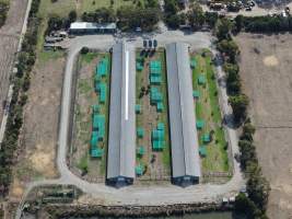 Drone Flyover - Captured at Unknown broiler farm, Dalmore VIC Australia.