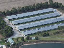 Drone Flyover - Captured at Unknown broiler farm, Clyde VIC Australia.
